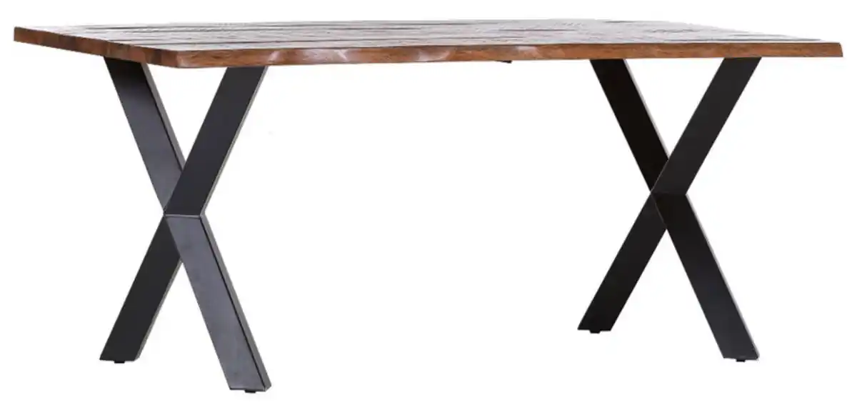 Bild 1 von Esstisch Cortina 180 x 90 cm Mango Massiv Natur Baumkante