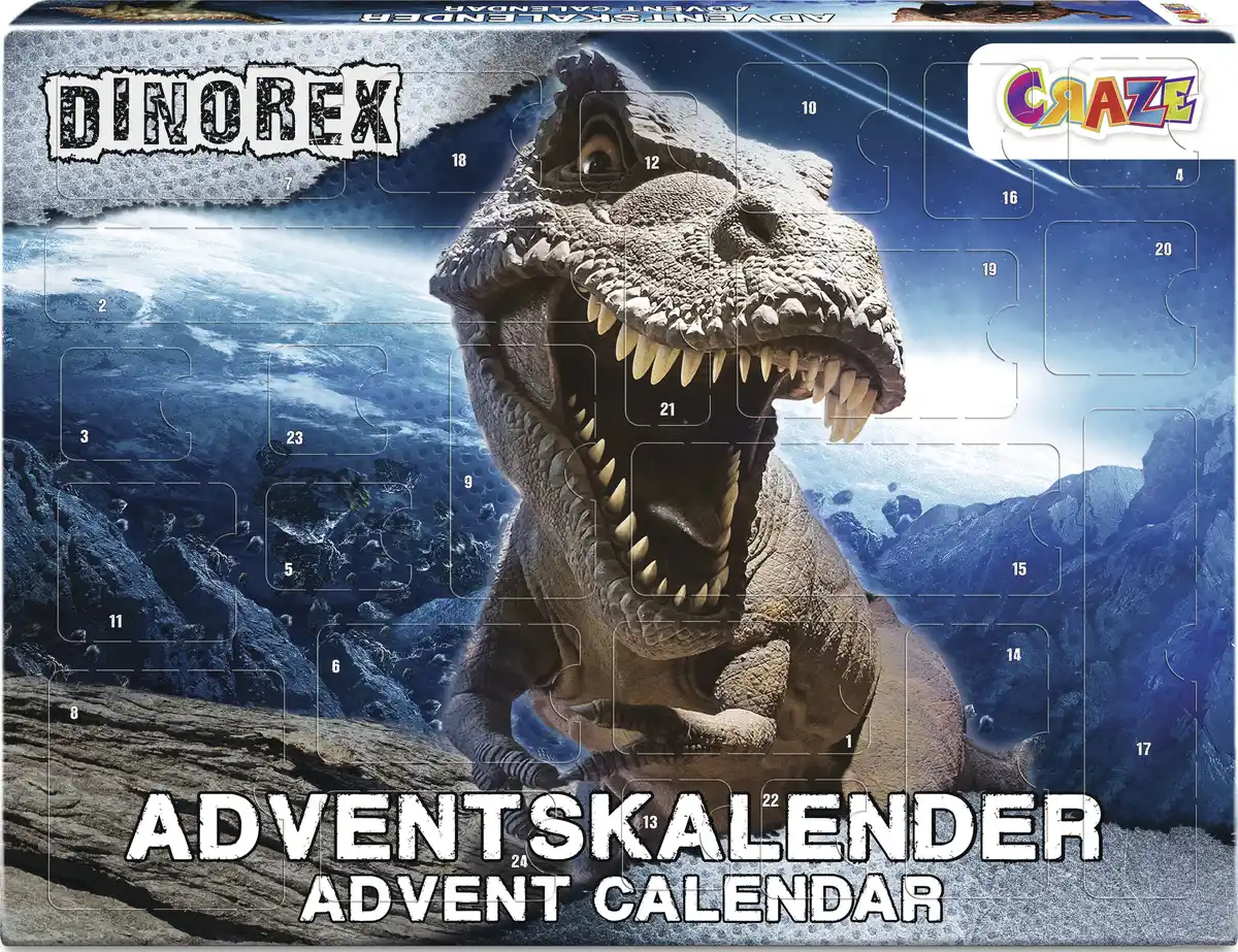 Bild 1 von CRAZE Dinorex Adventskalender 2026