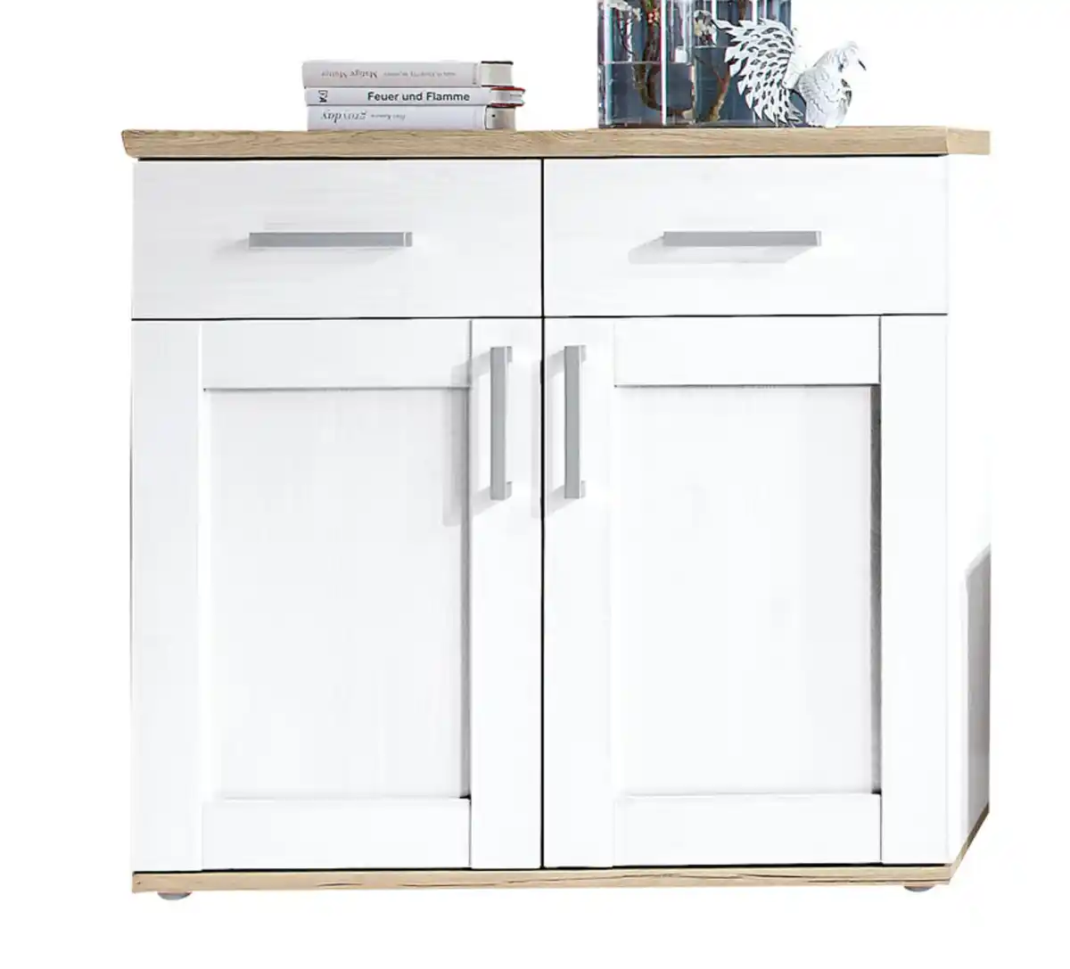 Bild 1 von Schuhschrank Romance Sibiu Lärche/San Remo hell Nachbildung ca. 96 x 91 x 38 cm
