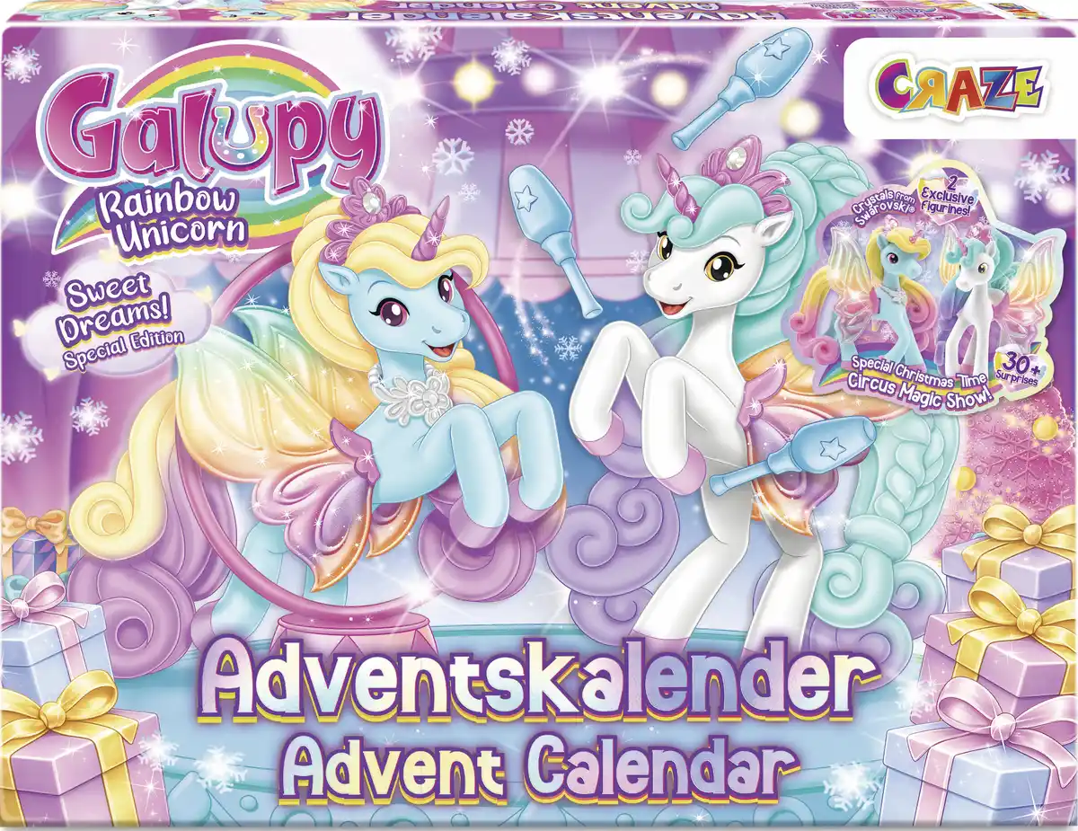 Bild 1 von CRAZE Adventskalender Galupy Sweet Dreams 2026