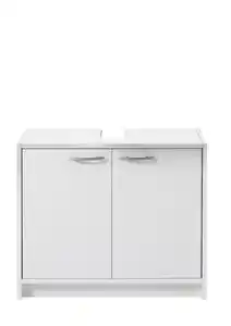 Waschbeckenunterschrank Smash Weiß Nachbildung ca. 62,8 x 55 x 28,5 cm