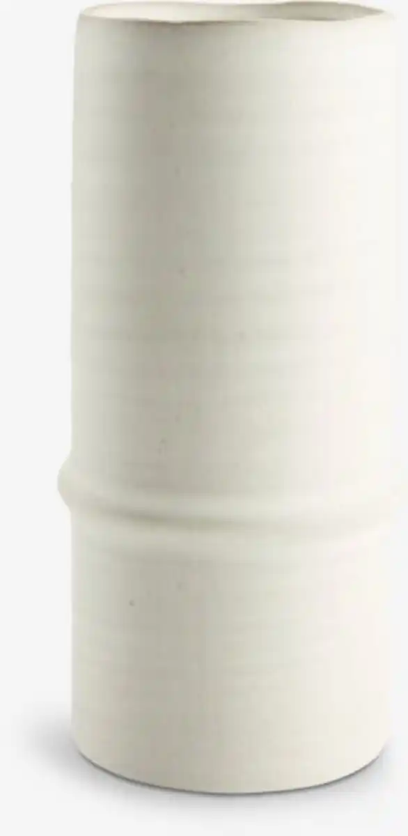 Bild 1 von Vase EMANUEL Ø11xH25cm weiß