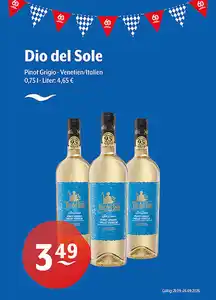 Dio del Sole Pinot GrigioVenetien/Italien