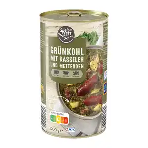 SPEISEZEIT Grünkohl mit Kasseler & Mettenden