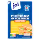 Bild 1 von ja! Cheddar in Scheiben