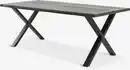 Bild 1 von Esstisch ROSLEV 95x200 dunkle Eiche/schwarz