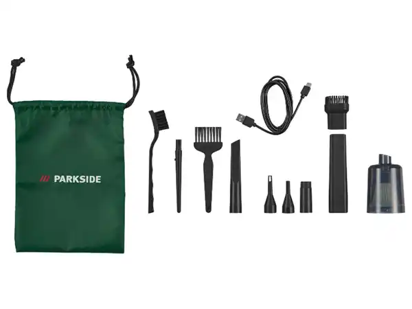 Bild 3 von PARKSIDE® 12V Akku-Universal-Kleingebläse »PAUKGB A1«, mit Saugfunktion, mit integriertem Akku und USB-C Ladeanschluss