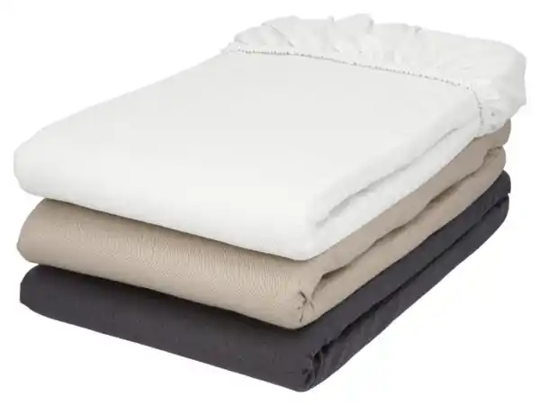 Bild 3 von LIVARNO® Feinbiber-Spannbettlaken, 180-200 x 200 cm