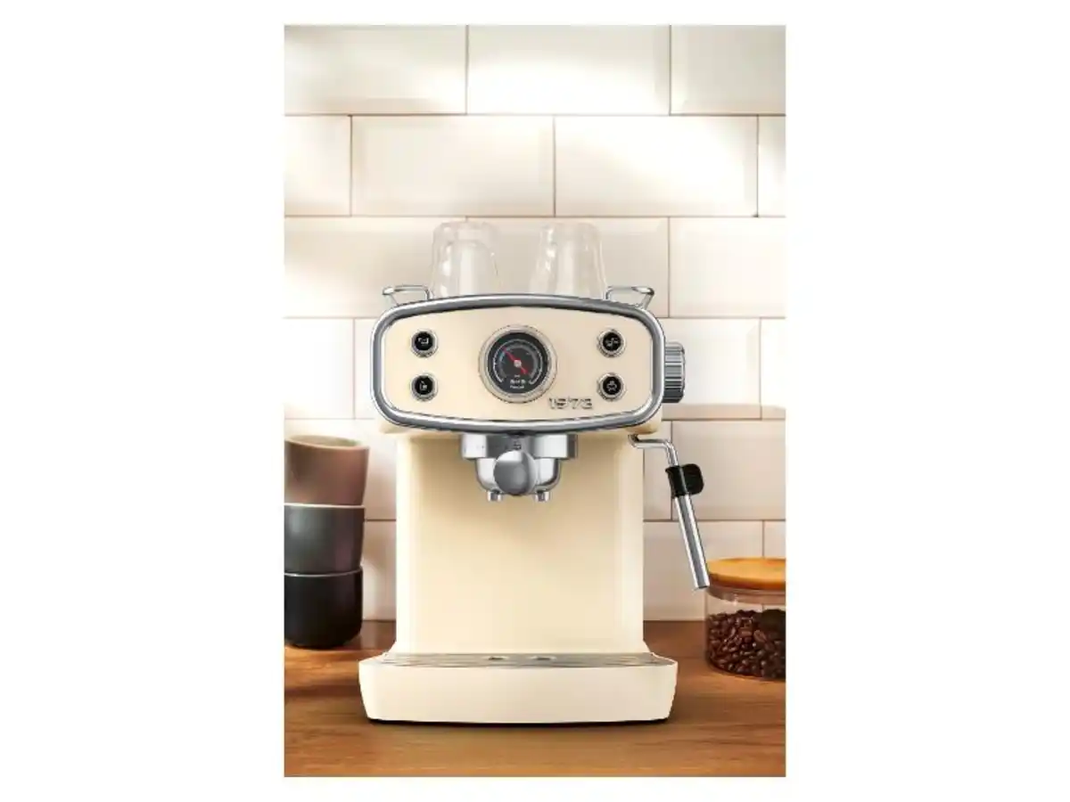 Bild 1 von SILVERCREST® Espressomaschine »SEMR 1400 B1« (Achtung: LV OSBE/OSCZ/OSFR/OSNL/OSPL/OSSK)