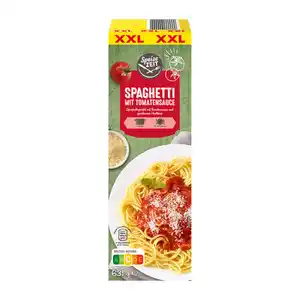 SPEISEZEIT Spaghetti mit Tomatensauce XXL