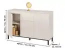 Bild 2 von LIVARNO® Kommode mit 2 Türen und 3 Schubladen