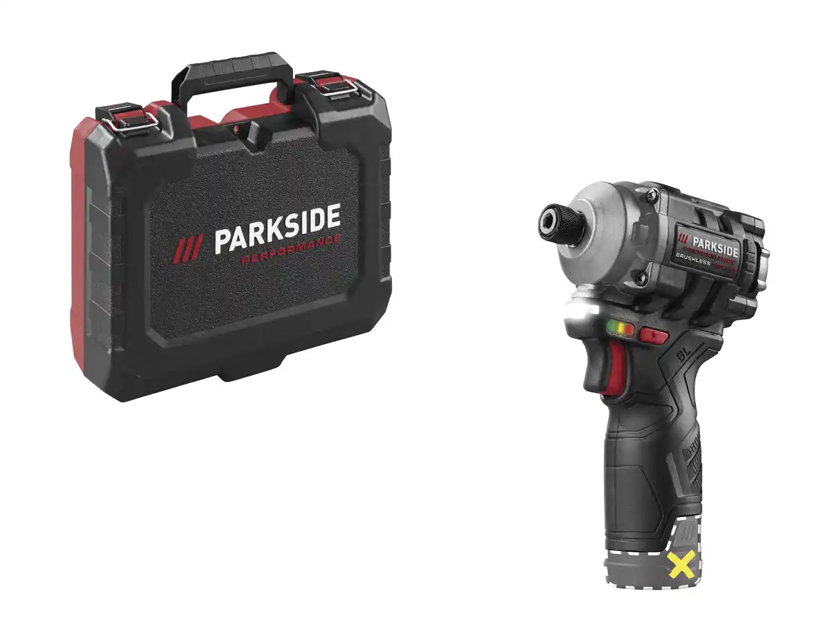 Bild 1 von PARKSIDE PERFORMANCE® 12 V Akku-Drehschlagschrauber »PDSSAP 12 A2« ohne Akku – ohne Ladegerät