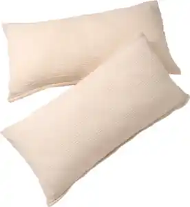 ALANA Kopfkissenbezüge aus Musselin, beige, 40 x 80 cm, 2 St