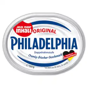 Philadelphia Frischkäsezubereitung