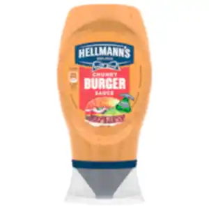 Hellmann’s Mayonnaise Die Cremige oder Chunky Burger Sauce