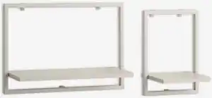 Wandregal TRAPPEDAL 2 Stk/Pck beige