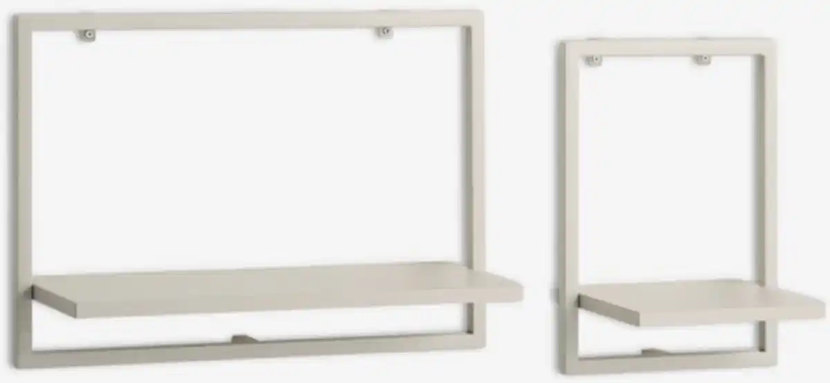 Bild 1 von Wandregal TRAPPEDAL 2 Stk/Pck beige