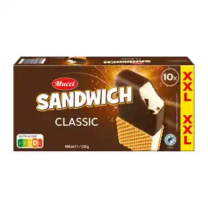 MUCCI Sandwich-Eis XXL