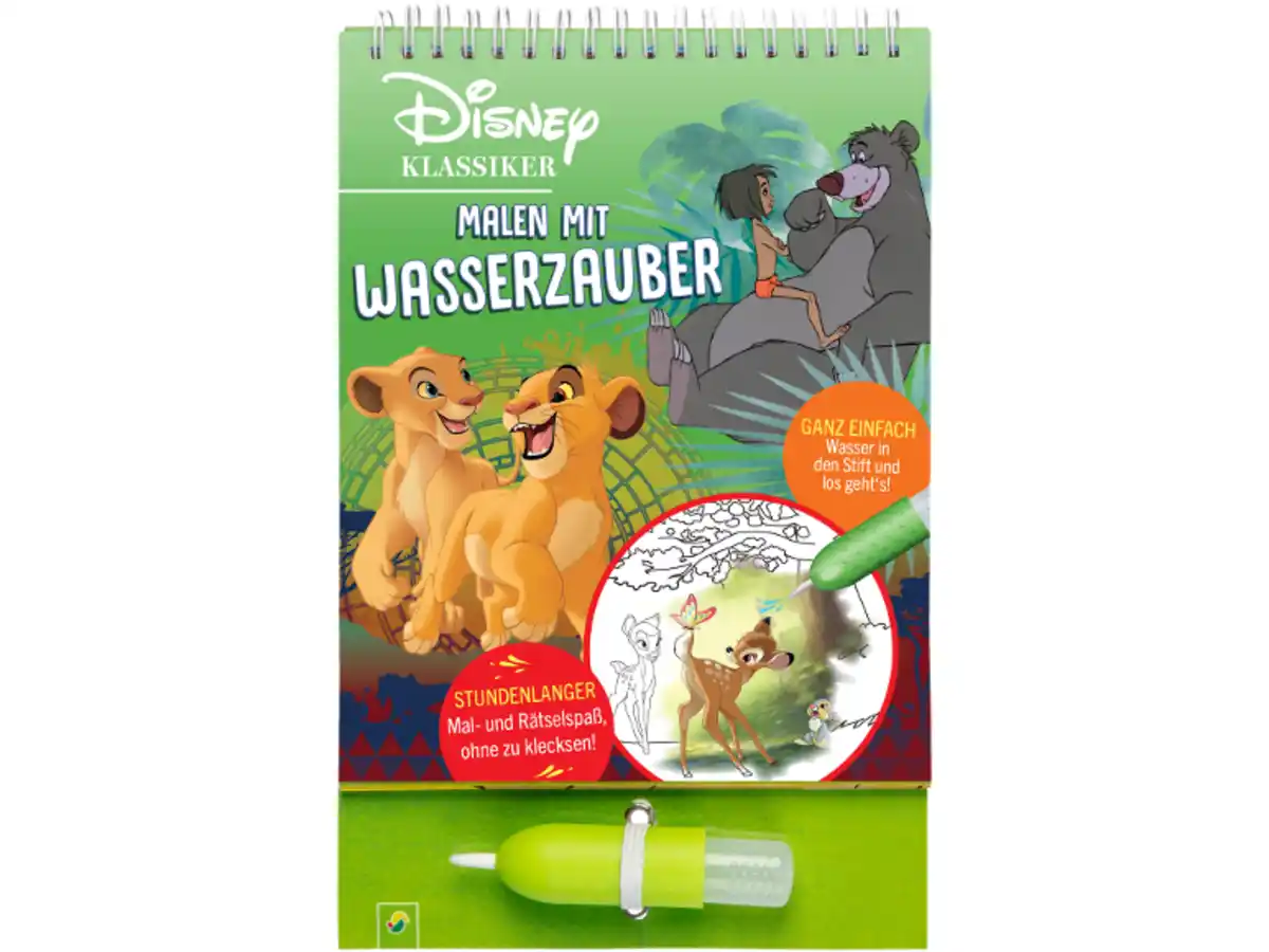 Bild 1 von Kritzel-Kratzel-Buch/Malen mit Wasserzauber