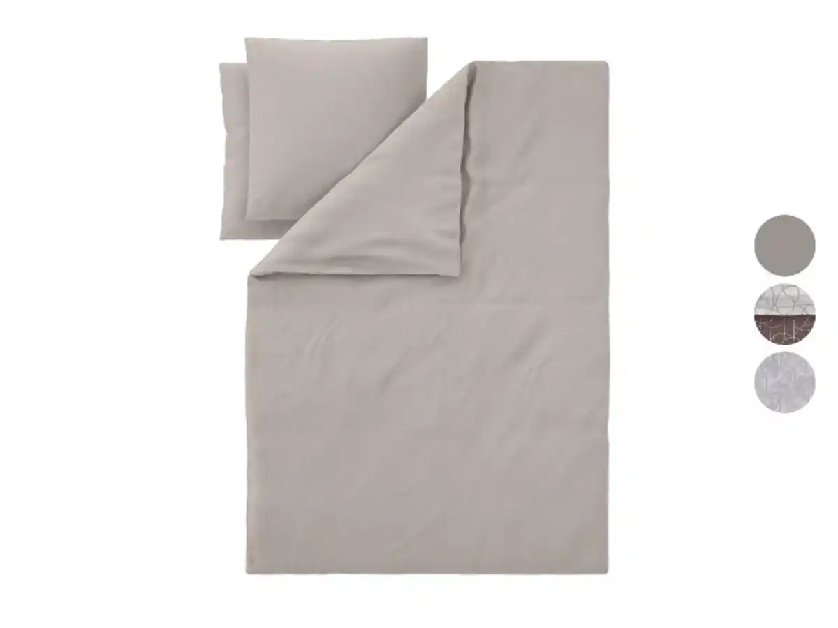 Bild 3 von LIVARNO® Satin-Bettwäsche / Satin-Wendebettwäsche, 200 x 220 cm