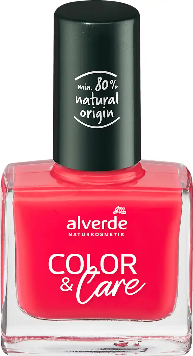 Bild 1 von alverde NATURKOSMETIK Nagellack Color & Care 220 Sunny Coral, 10 ml