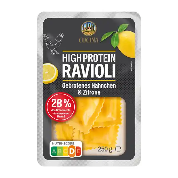 Bild 3 von CUCINA High-Protein-Ravioli