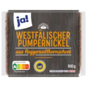 ja! Westfälischer Pumpernickel