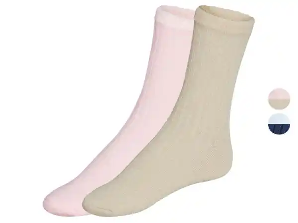 Bild 3 von ESMARA® Damen Kuschelsocken, 2 Paar, flauschig weich