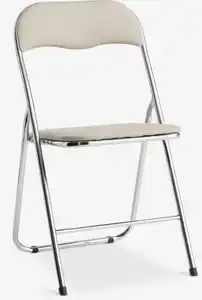 Klappstuhl VUST beige/Chrom