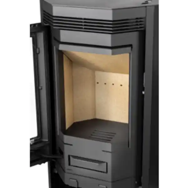 Bild 2 von JUSTUS Kaminofen »Usedom 5«, schwarz, Stahl, 5 kW