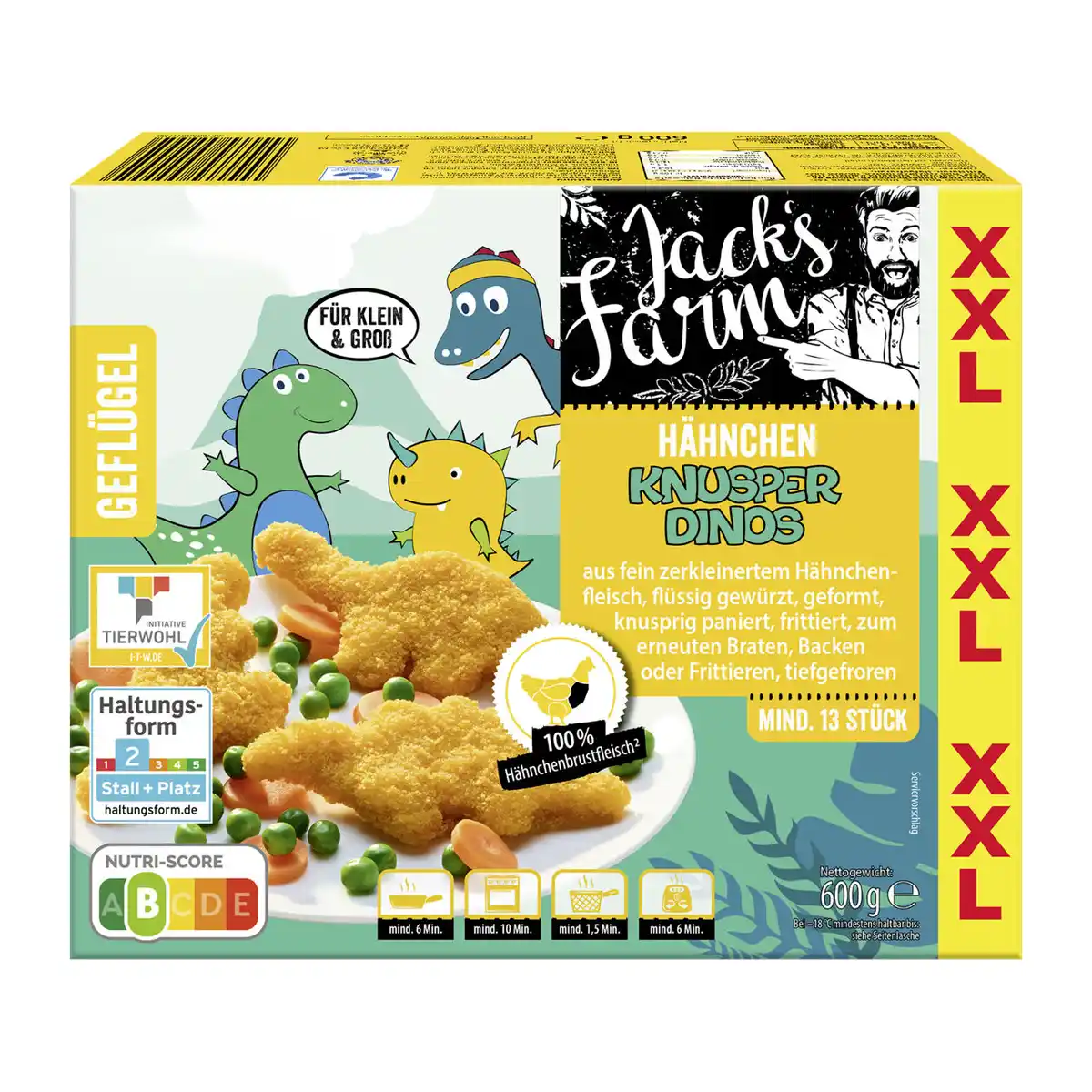 Bild 1 von JACK’S FARM Knusperdinos XXL