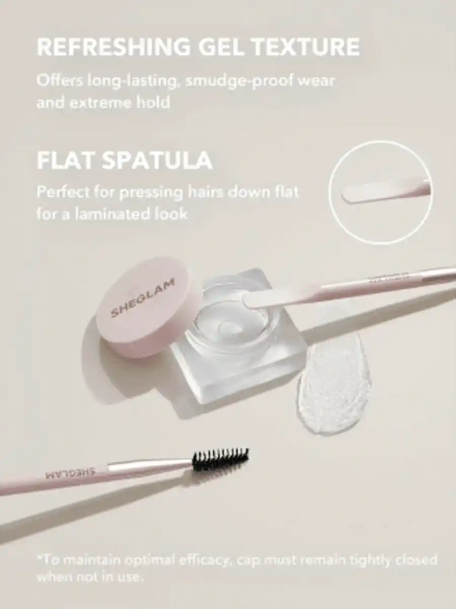 Bild 4 von SHEGLAM Augenbrauengel Set Me Up Brow Hold Crystal Clear, 5 g