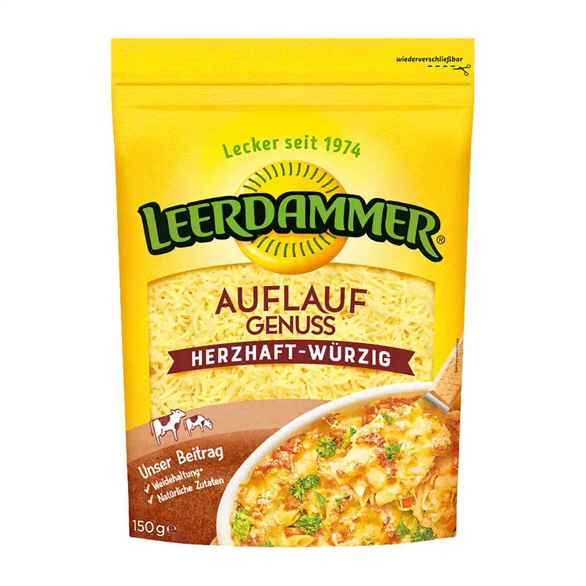 Bild 1 von LEERDAMMER Auflauf-Reibekäse