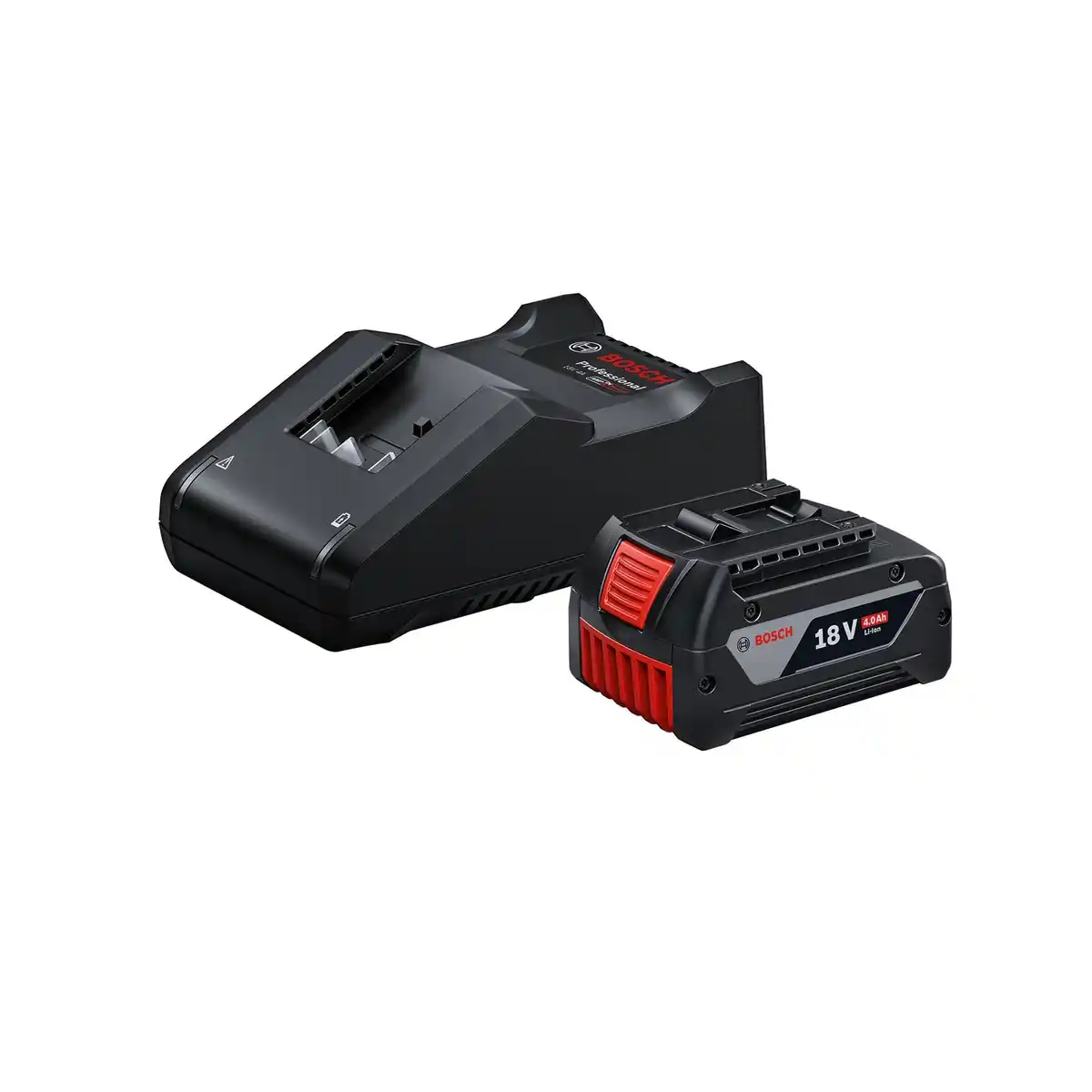 Bild 1 von Bosch Professional Akku-Starterset mit GBA 18 V 4 Ah Akku & Ladegerät GAL 18V-40