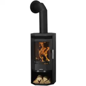 JUSTUS Kaminofen »Usedom 5«, schwarz, Stahl, 5 kW