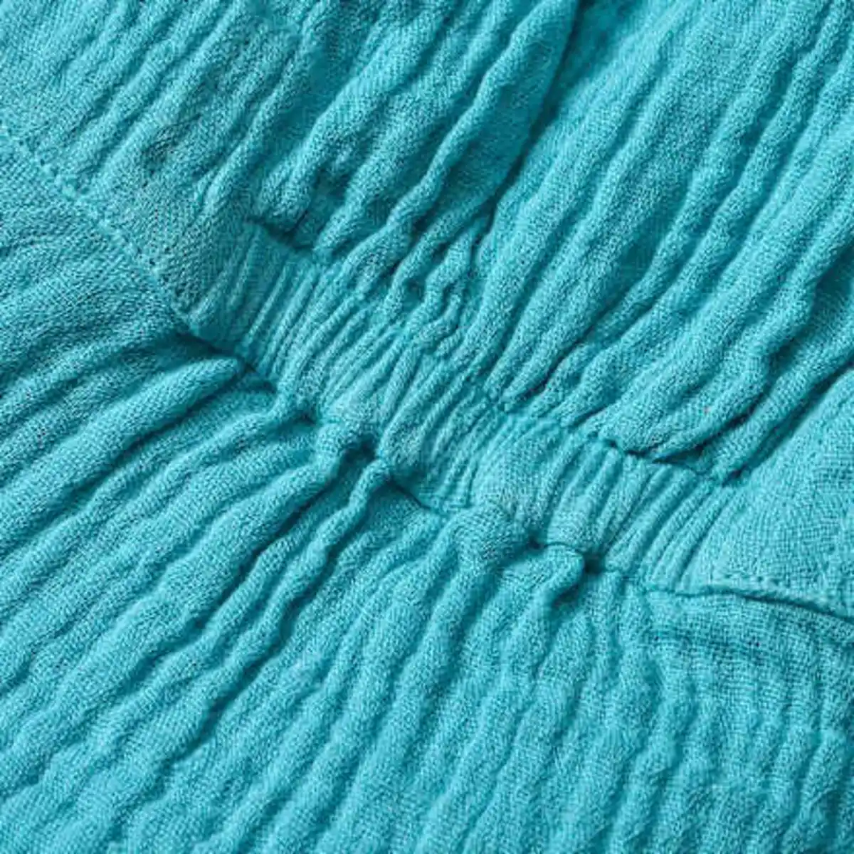 Bild 2 von ALANA Schirmmütze aus Musselin mit Nackenschutz, blau, Gr. 52/53, 1 St