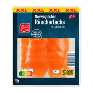 GOLDEN SEAFOOD Räucherlachs XXL