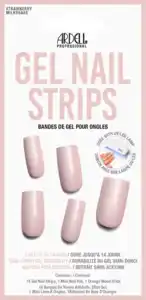 ARDELL UV Gel Nagelfolien, Gel Nail Strips Strawberry Milkshake, 16 St
