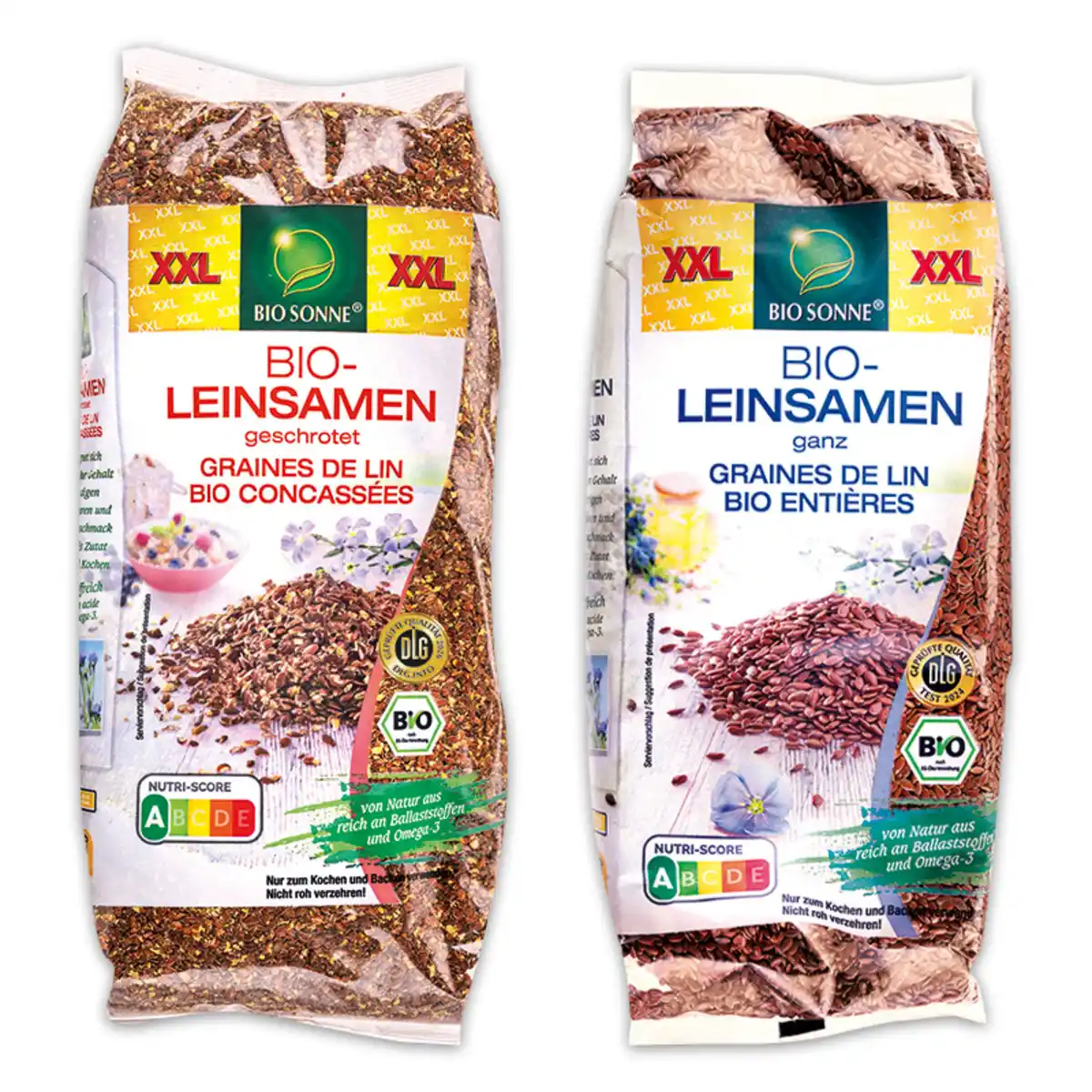 Bild 1 von Bio Sonne Bio-Chiasamen / Leinsamen XXL