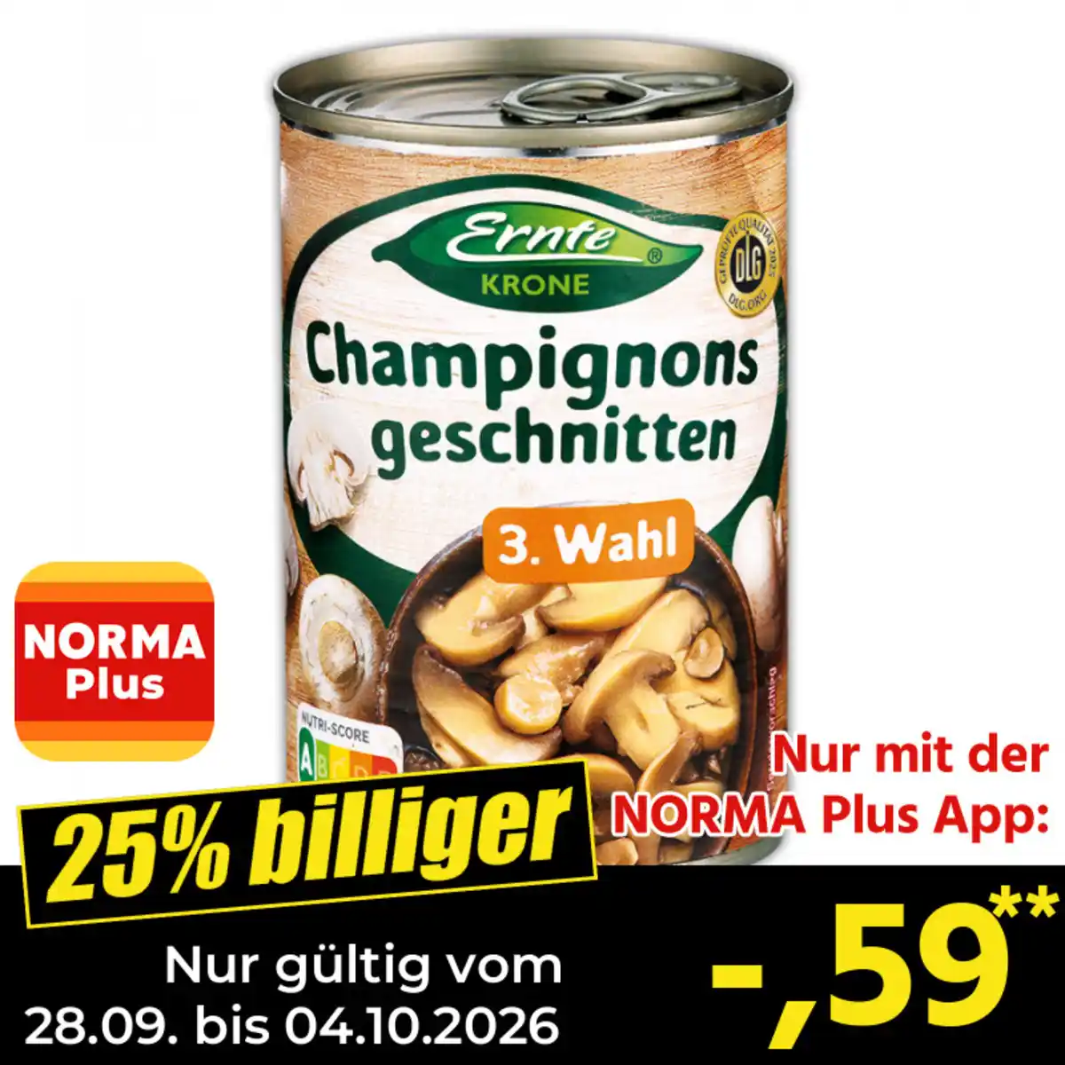 Bild 1 von Erntekrone Champignons