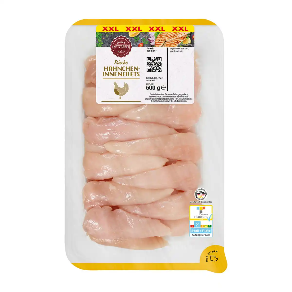 Bild 1 von MEINE METZGEREI Hähnchen-Innenfilets