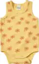Bild 1 von ALANA Body Ärmellos mit Blumen-Muster, gelb, Gr. 98/104, 1 St