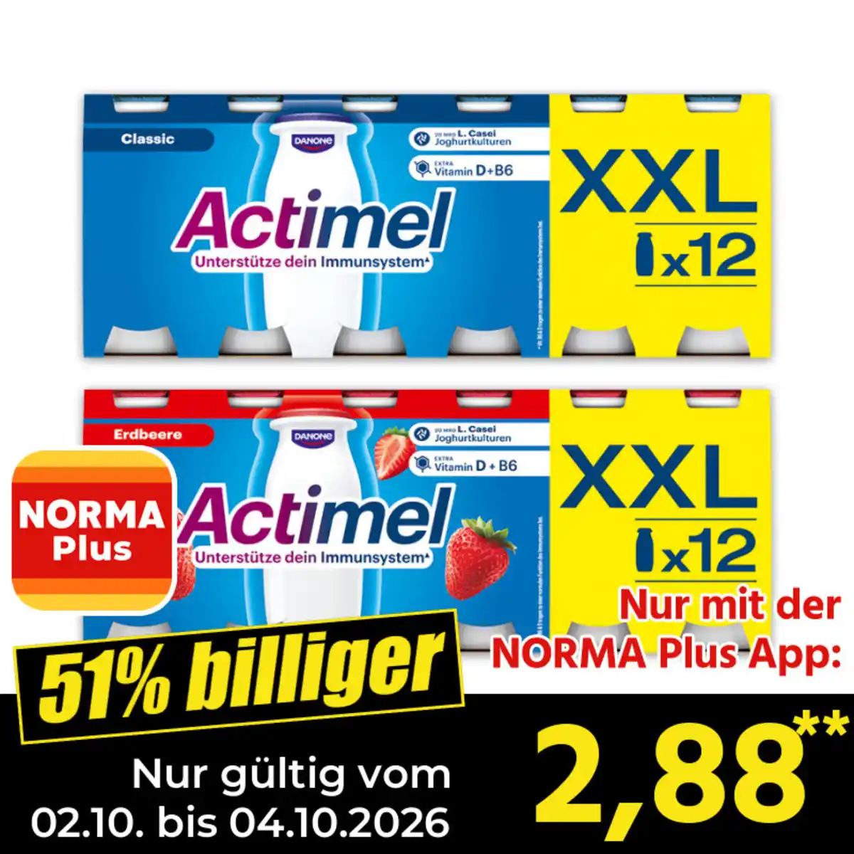 Bild 1 von Danone Actimel XXL