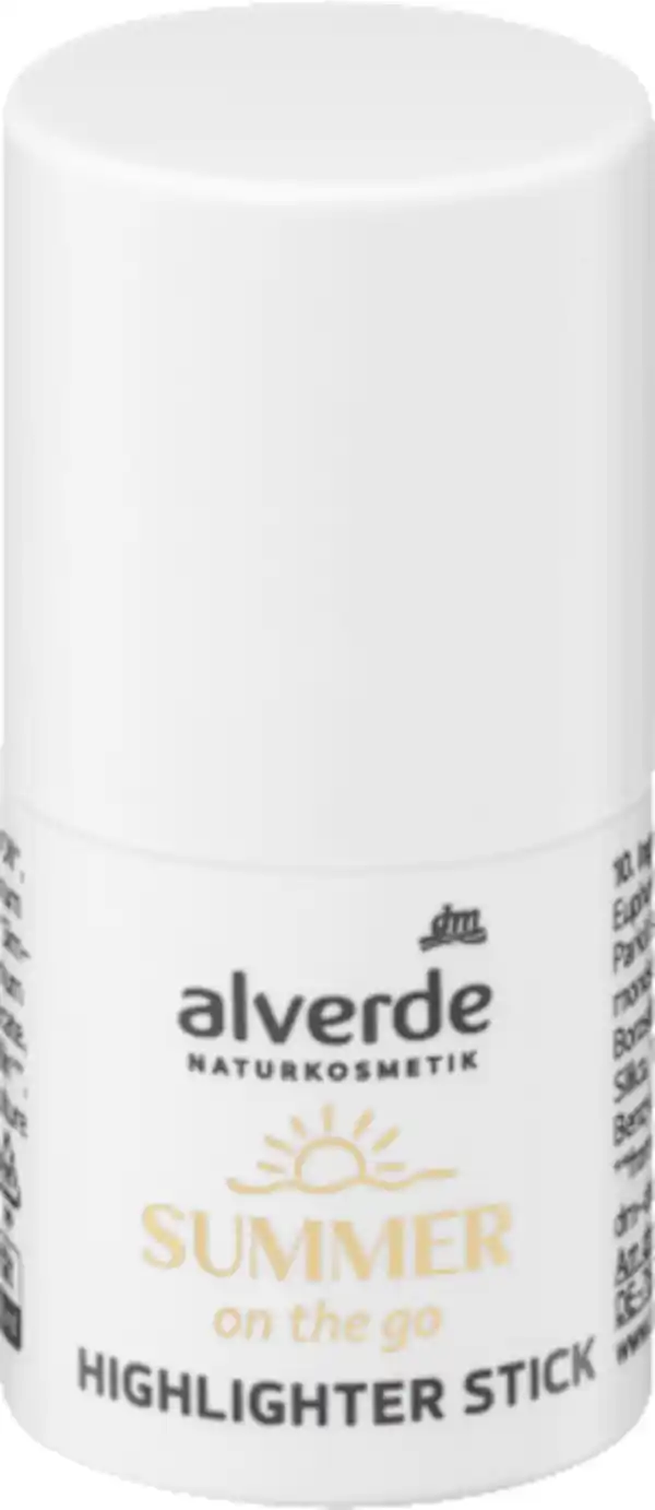 Bild 2 von alverde NATURKOSMETIK Highlighter Stick Summer On The Go 10, 5,5 g