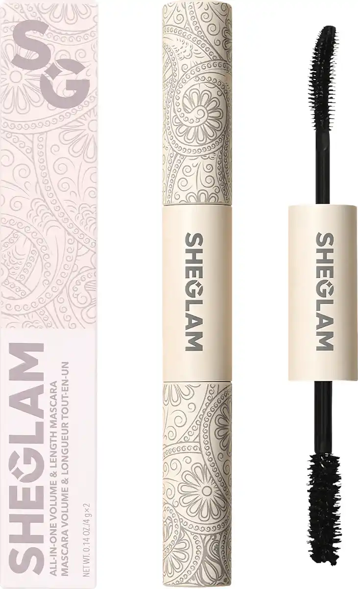 Bild 1 von SHEGLAM Mascara All In One Volume & Length Washable Black, 8 g