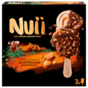 Nuii Ice Cream Salted Caramel & Australian Macadamia oder Milka Vanilla & Chocolate Swirl