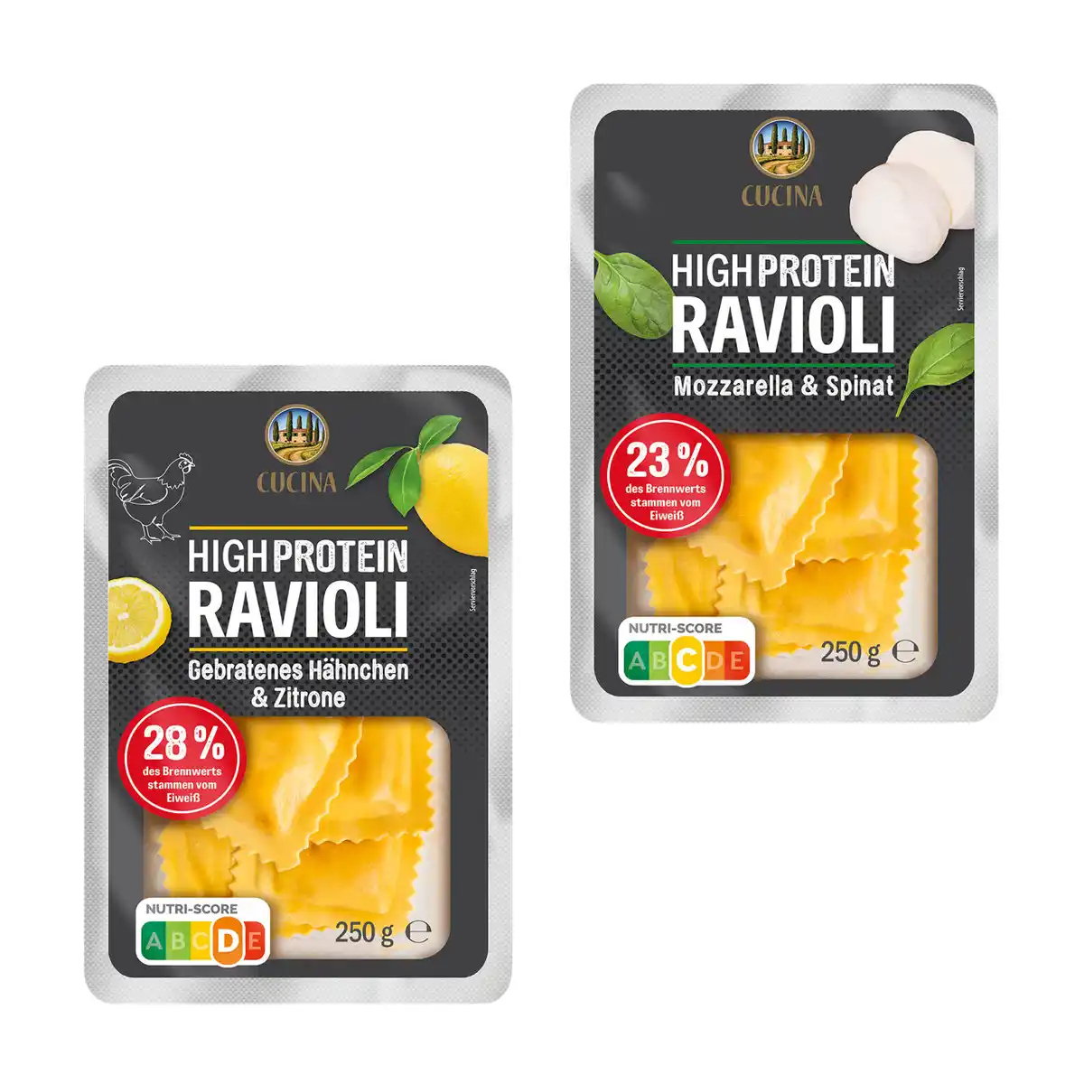 Bild 1 von CUCINA High-Protein-Ravioli