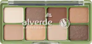 alverde NATURKOSMETIK Lidschatten Palette 50 Nude Glam, 11,2 g