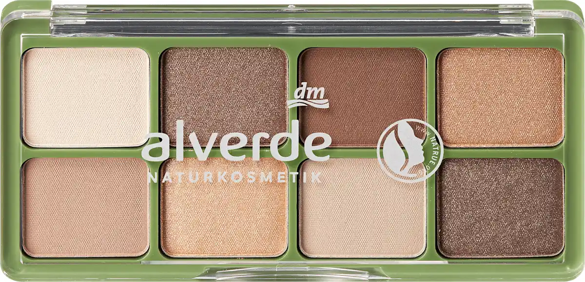Bild 1 von alverde NATURKOSMETIK Lidschatten Palette 50 Nude Glam, 11,2 g