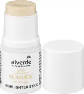 alverde NATURKOSMETIK Highlighter Stick Summer On The Go 10, 5,5 g